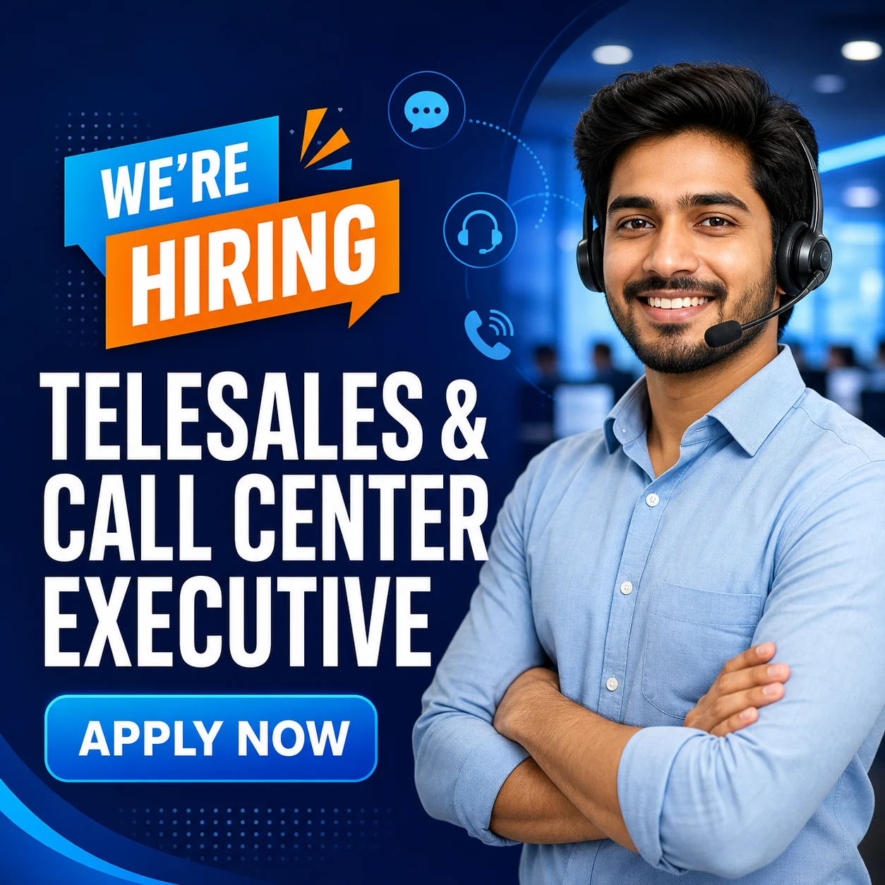 Telesales/Call Center Executive opportunity